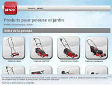 Tablet Screenshot of mtd-be.com